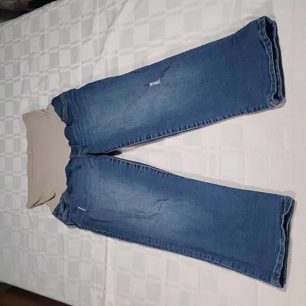 🎉10 Items For 10 Dollars🎉Indigo blue maternity pants